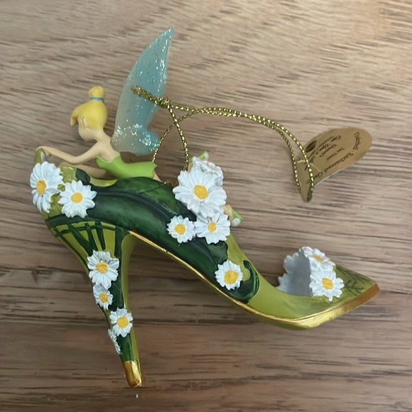 The Bradford Exchange Holiday Tinker Bell Shoe Ornament Poshmark
